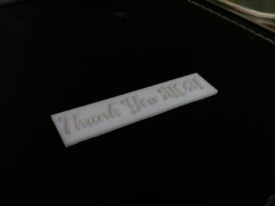 First Print, Anet A8