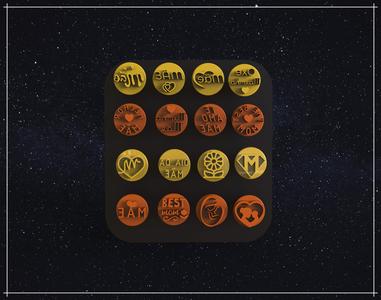 Carimbos de Brigadeiro - Dia das mães (Brigadeiro Stamp Mothers day)