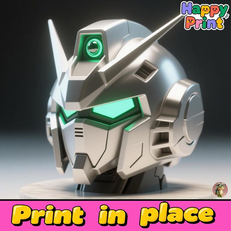 Mecha head sculpture,Gundam head sculpture
