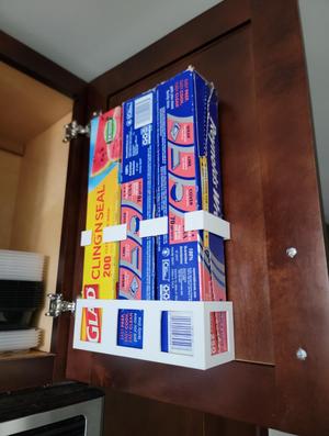 Vertical Kitchen Roll/Foil/Cling Film Holder