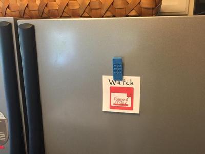 FlipClip Fridge Magnet