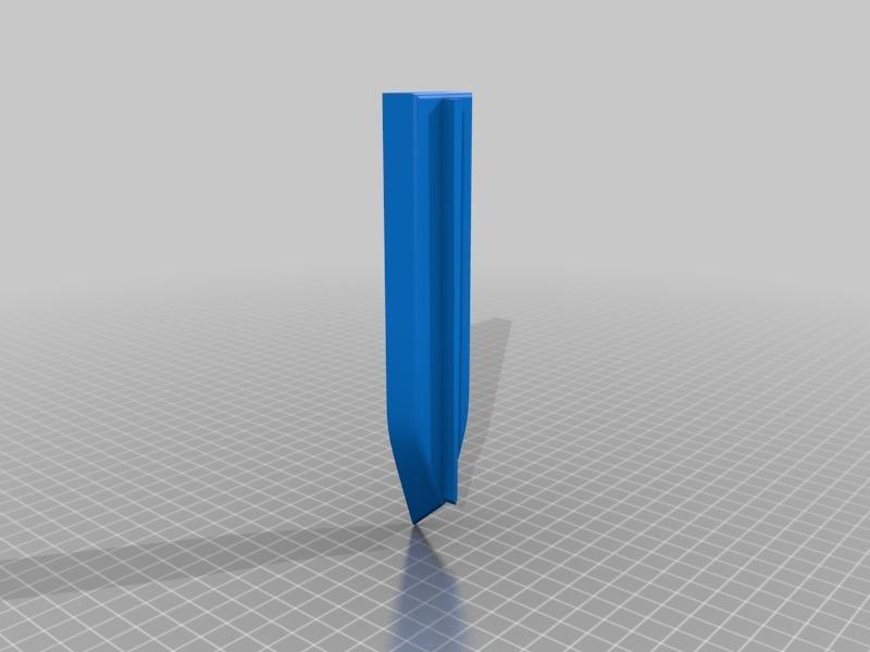 Blank Streamlined boat