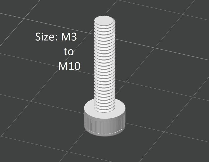 Hex Allen Bolt Set (ISO Metric) - Sizes M3 to M10
