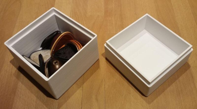 Boite avec ou sans blocage    Box with or without blocking