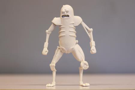 Articulated Pickle Rick Rat Body Suit