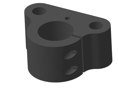 42mm diameter motor mounting bracket