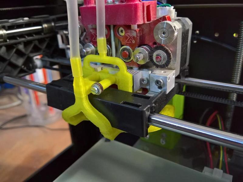 Flexion compressed air cooler