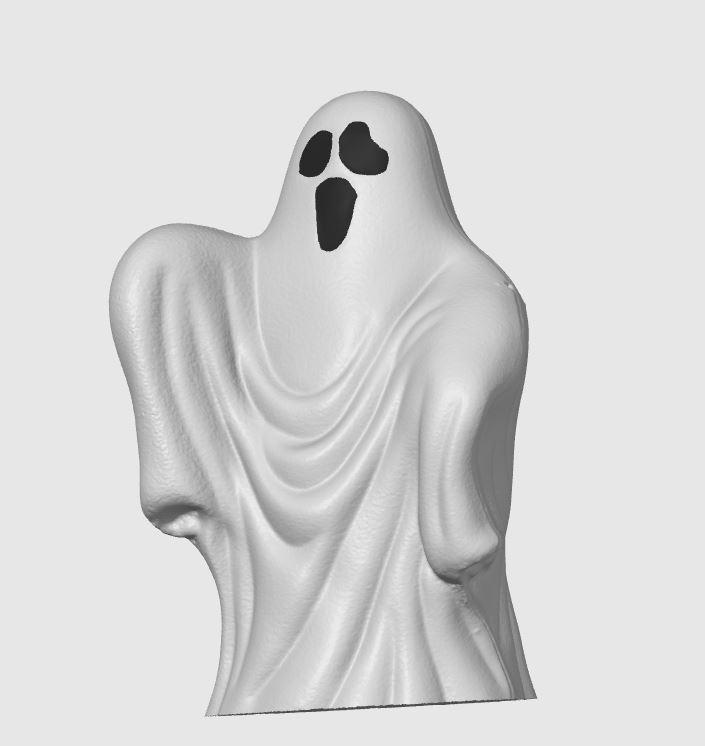 Ghost Decoration for Painting or Multicolor Printing