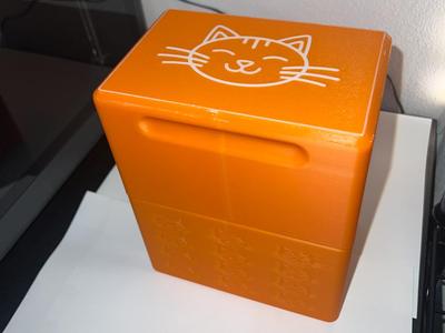 Cat Food Box for travel