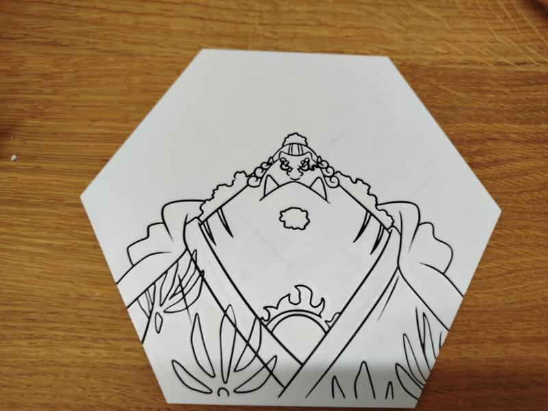One Piece Hueforge Hexagon Jinbe