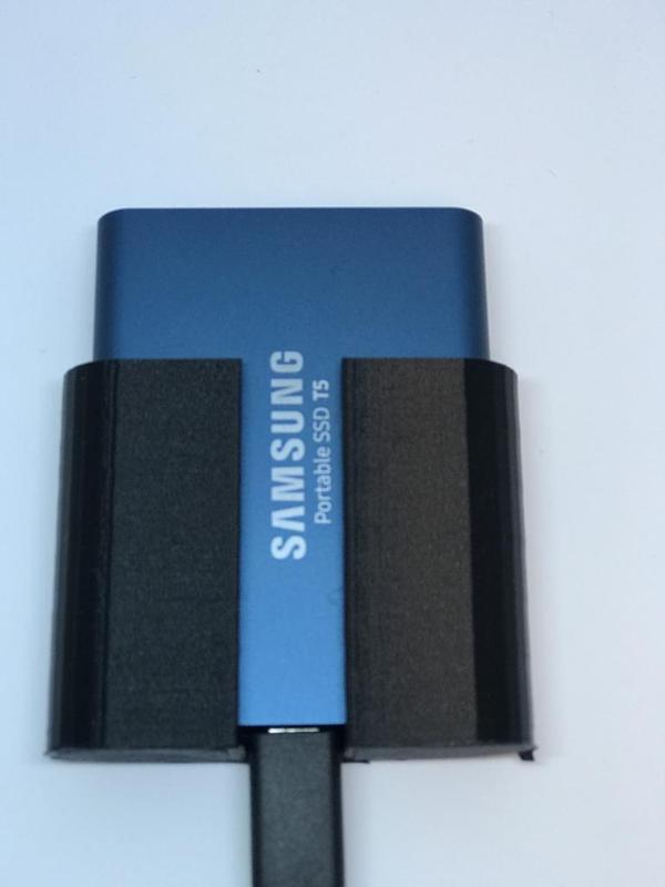 Samsung T5 SSD-drive bracket
