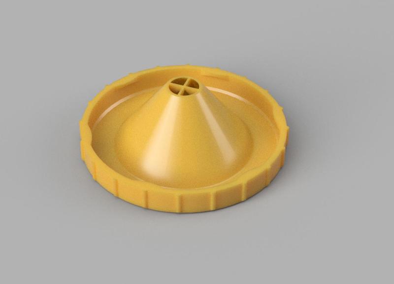 Fruit Fly trap for classic O,7l TO82 thread jar