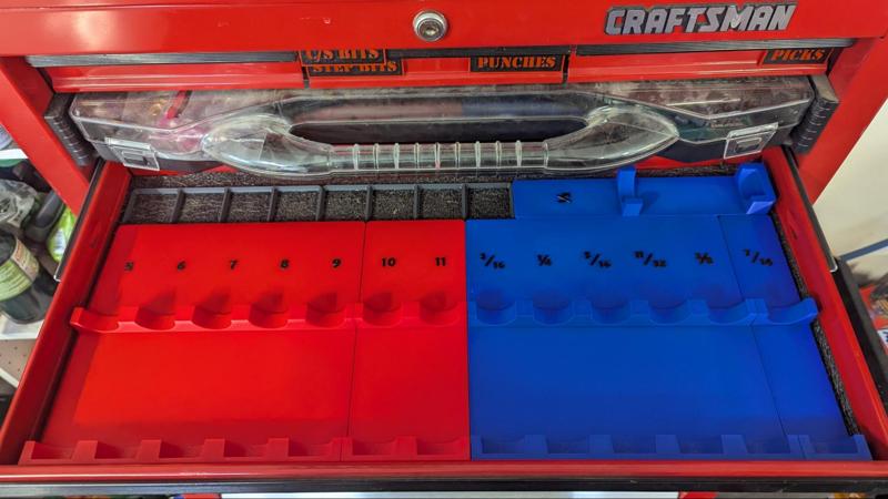 Pittsburgh Nut Driver Gridfinity trays