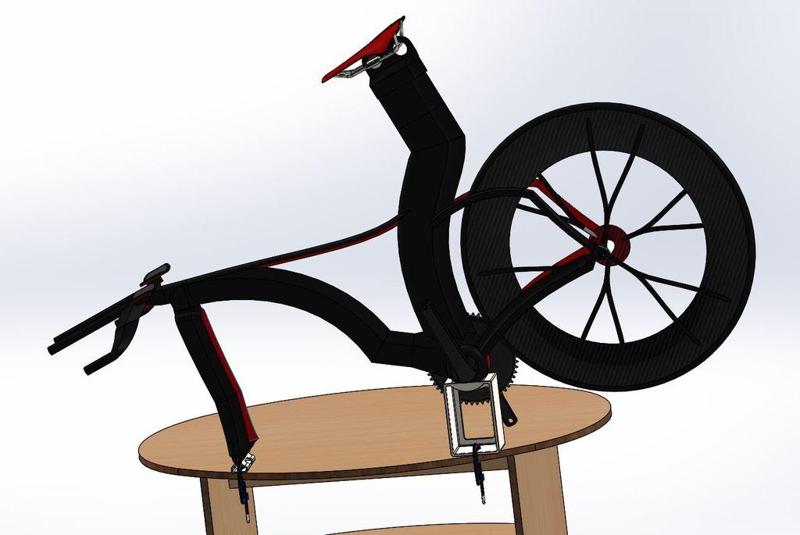 Bike Work Station, Table Mount
