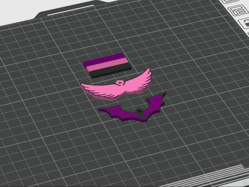 Duki Tattoo Keychains