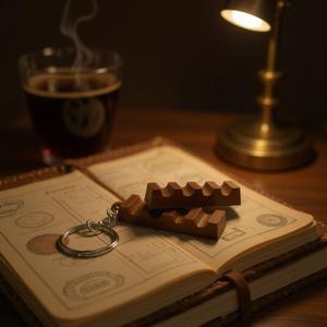 kinder chocolate keychain