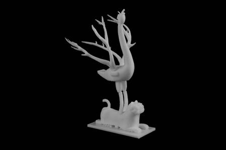 Phoenix at the Guimet Museum, Paris