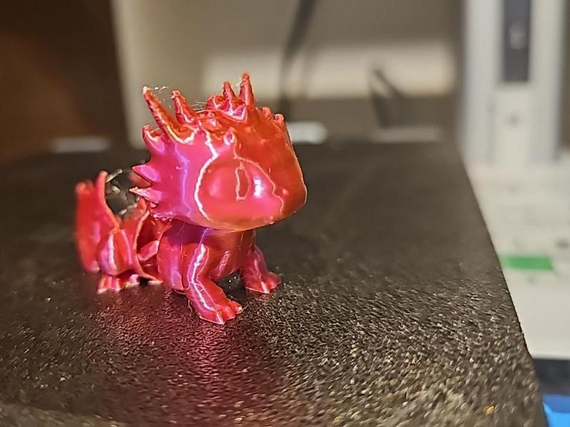 cute articulated small dragon