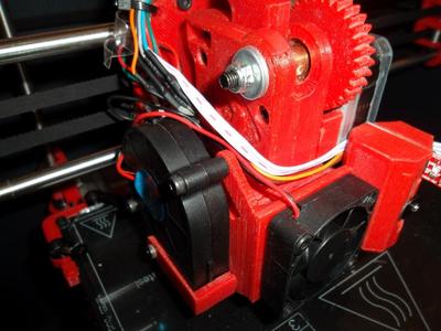 Hipercube complete Pitan Extruder for ArgentoV6 with BFPTouch, cooler and fan and Malevo.