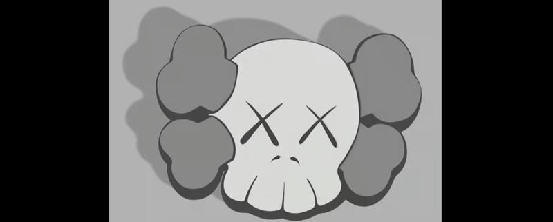 KAWS HEAD - 3D Printed Sign Wall Decor | Hypebeast | Sneakerhead