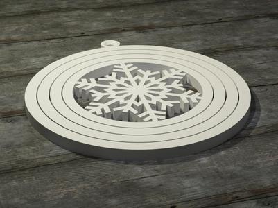Snowflakes Gyroscope 