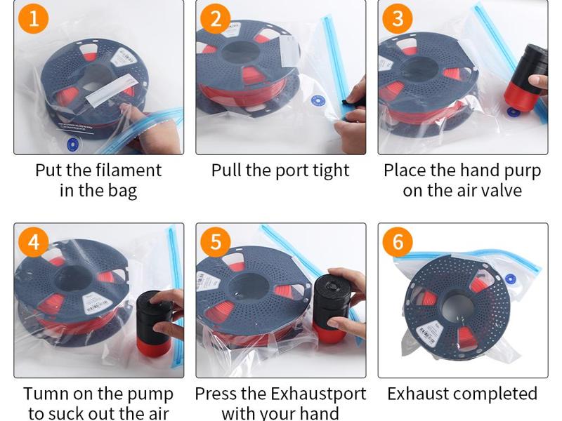Filament Storage Vacuum USB Pump