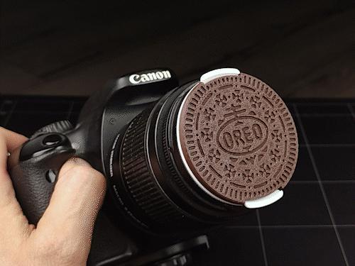 Oreo Lens Cap 58mm