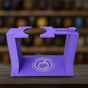 Matte holder for laser engraving