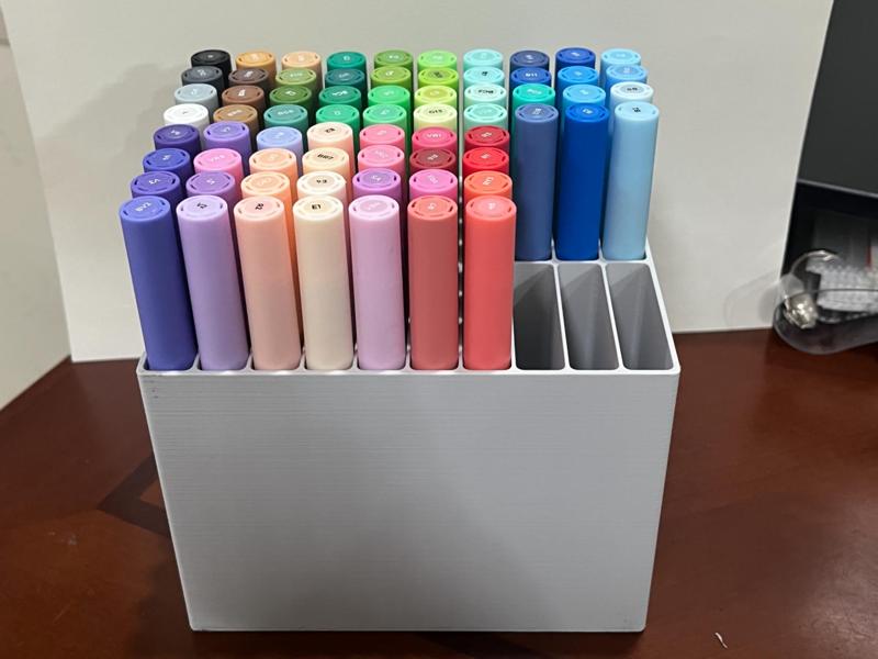 80 Color Marker Box.3mf
