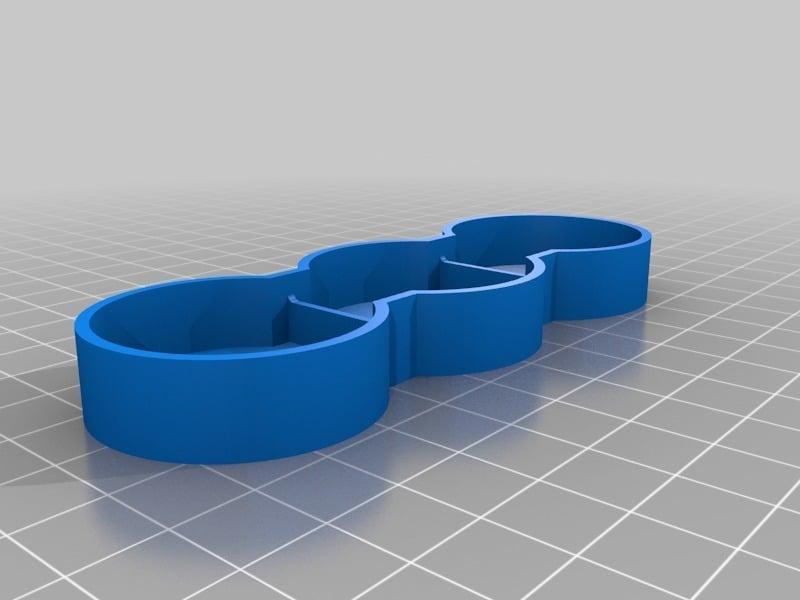 32650 simple triple battery holder