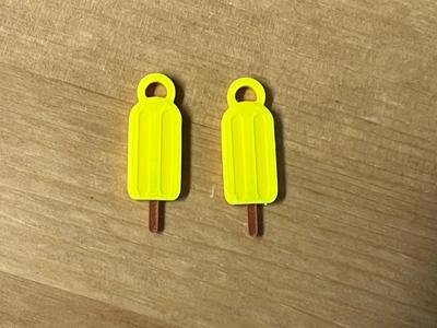 ice lolly earrings