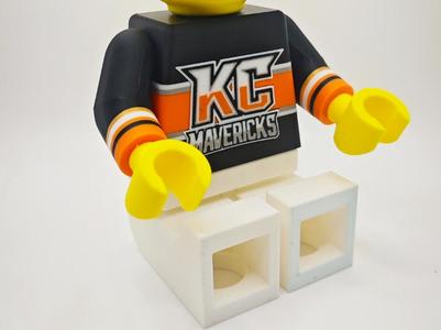 ECHL Brick Man - Kansas City Mavericks (500%)