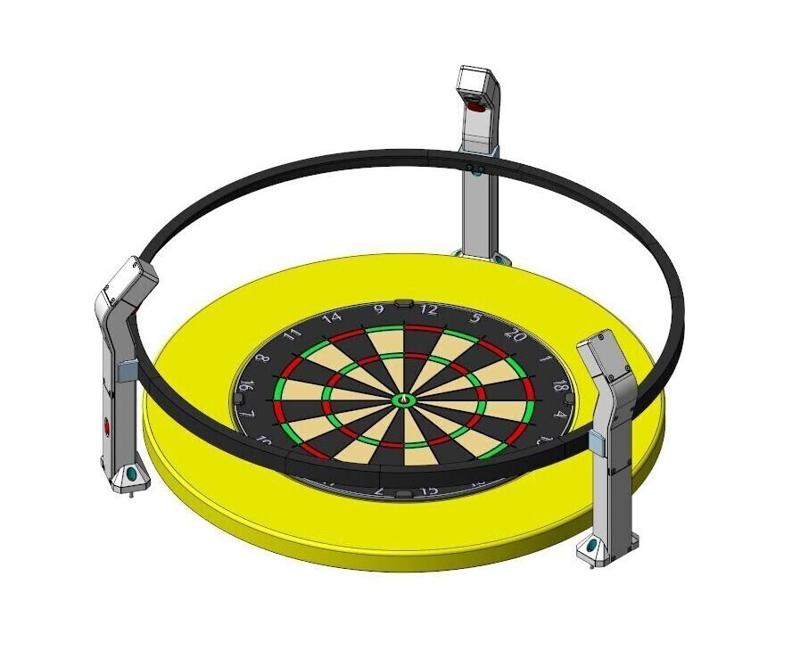 DIY CAMERA HOLDER AUTODARTS compatible with LED lighting ring Winmau Plasma