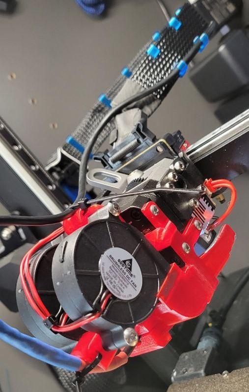 Creality Sprite Extruder Pro double fan with endoscope D8