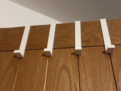 40mm Width Door Thin Peg Holder