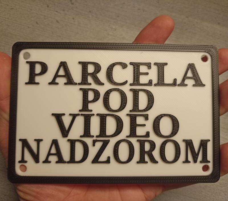 Parcela pod video nadzorom