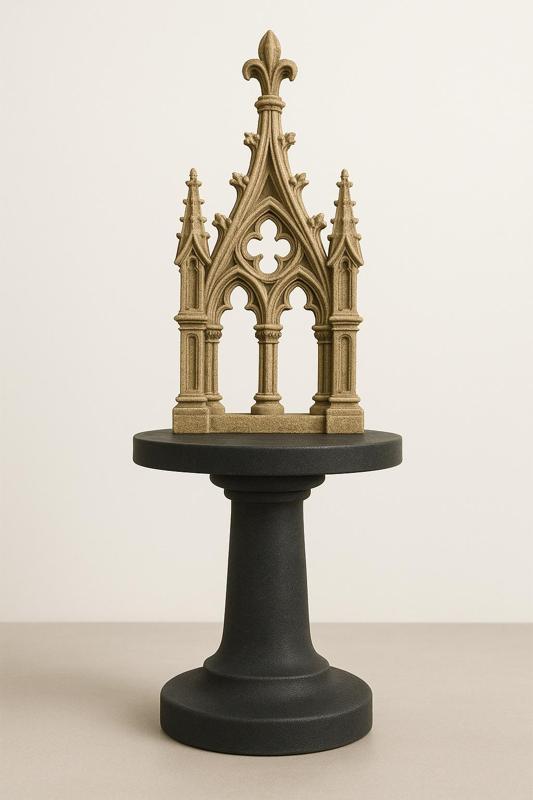 Gothic ruins pedestal 2