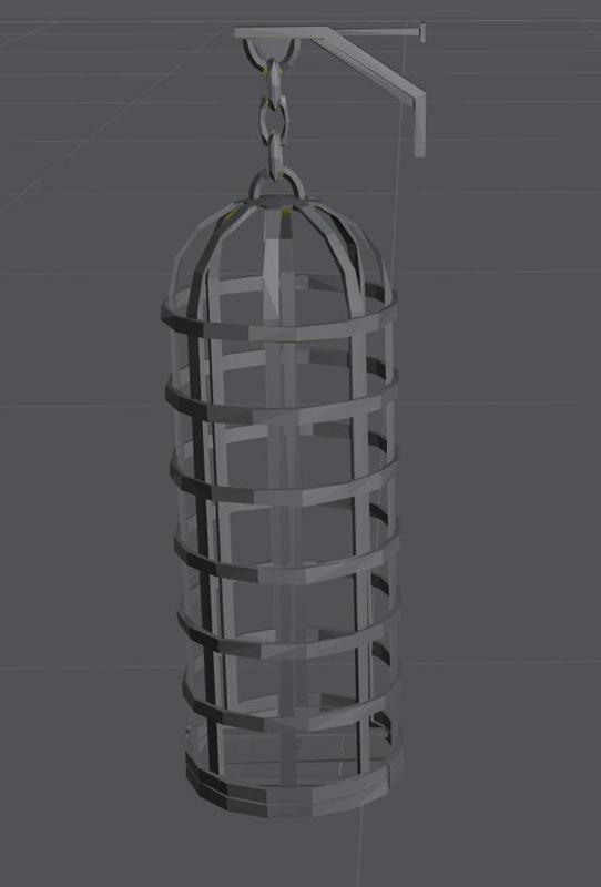 Dungeon gibbet cage