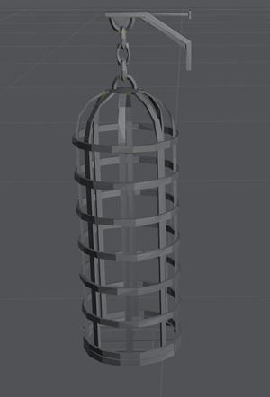 Dungeon gibbet cage