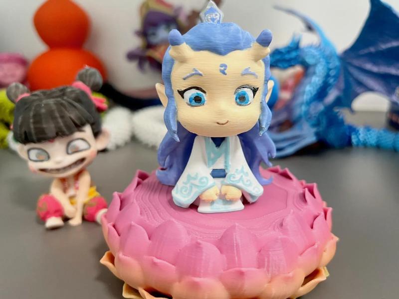 Ne Zha 2: The Devil Child Triumphs—Ao Bing, the Lotus Root Powder Boy, Easy Print (Only 38g+2.2h Required, Model Packed with Details) ppmd version