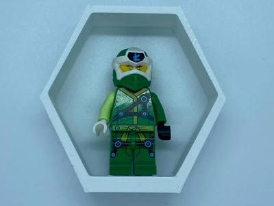 Brick minifigure stand