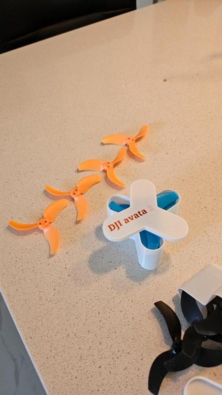 DJI Avata 2 prop storage box x 4 and x2