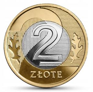 Polish 2 zloty coin