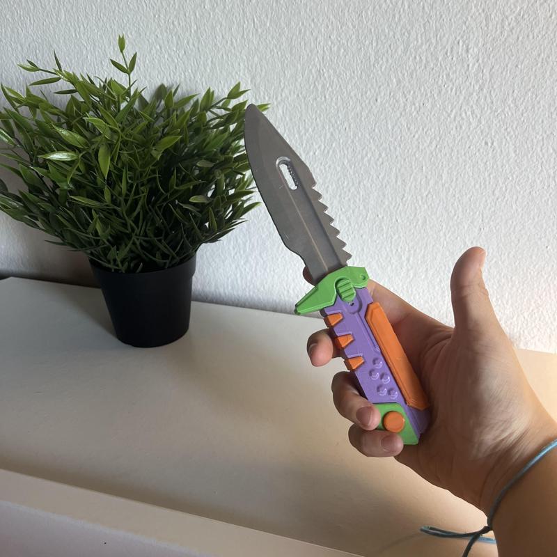 Blast X Knife - Valorant - 3D Printable Model (3MF & STL)