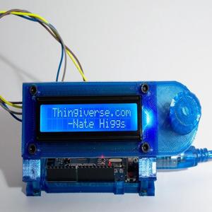 Arduino Uno Slider w/ 2x16 LCD