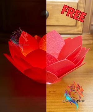 Flower Tealight Candle / no supports / 3mf included
