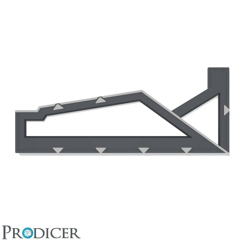 5 inch Pro Batte Ruler by PRODICER