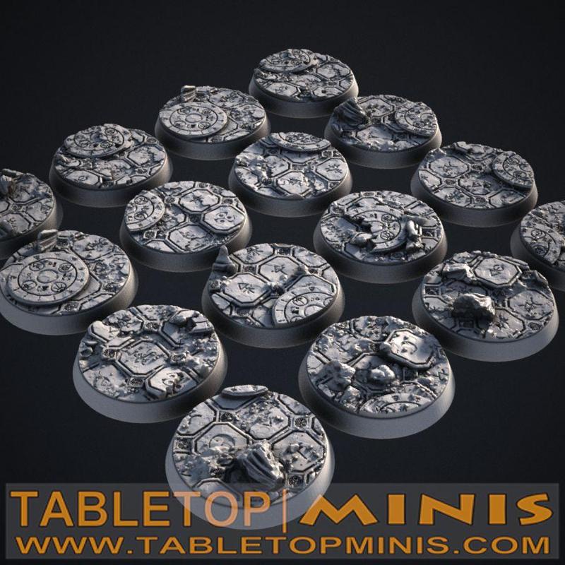 Ancient Ruins 32mm Bases