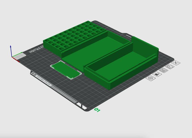 AMMO BOX 9mm AMMUNITION STORAGE 50 ROUNDS AMMO CRATE 9 mm