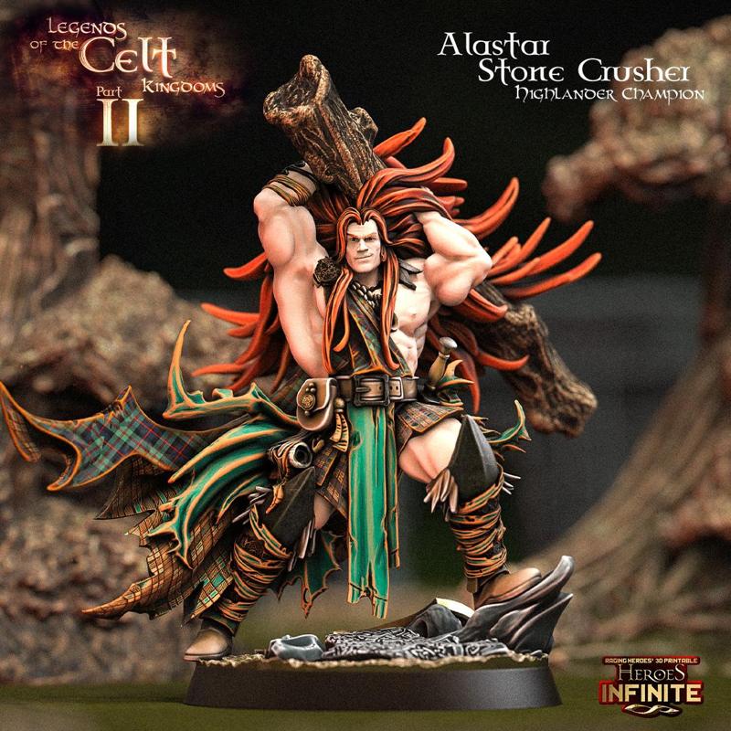 Alastar Stone Crusher, Highlander Champion